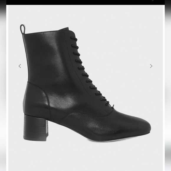 Hobbs Imogen Lace Ankle Boot on Black Sizes available/ New with box - Picture 4 of 9